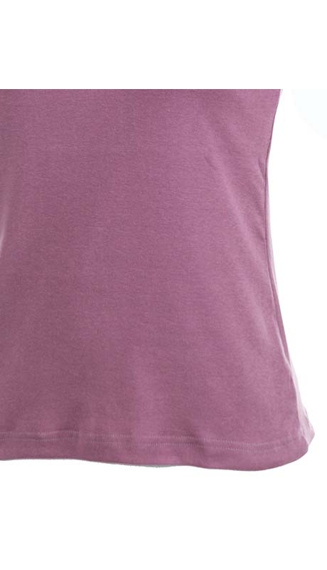 BLUZKA TOP - TRYKOT JERSEY Z BAWEŁNY, KOLOR BISKUPI, KRÓTKI RĘKAW