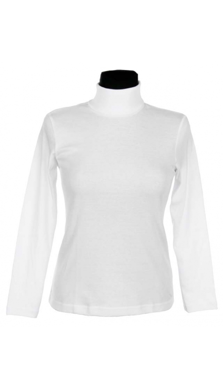 GOLF BAWEŁNIANY JERSEY TRYKOT BIAŁY