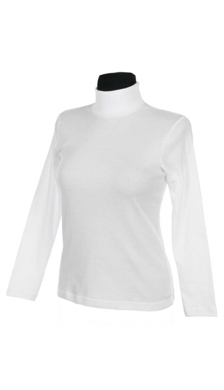 GOLF BAWEŁNIANY JERSEY TRYKOT BIAŁY