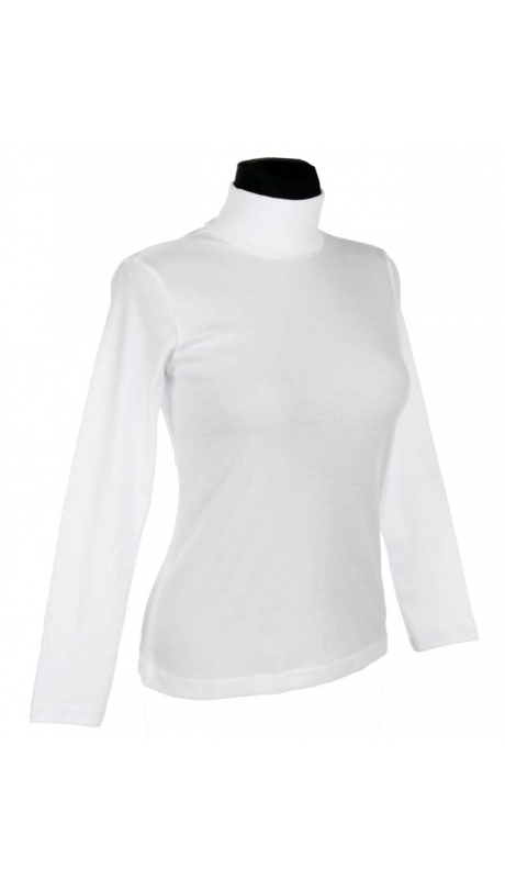 GOLF BAWEŁNIANY JERSEY TRYKOT BIAŁY