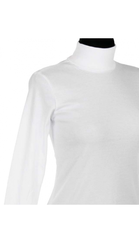 GOLF BAWEŁNIANY JERSEY TRYKOT BIAŁY