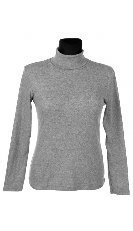 GOLF BAWEŁNIANY JERSEY TRYKOT SZARY