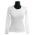 BLUZKA TOP - TRYKOT JERSEY Z BAWEŁNY, KOLOR BIAŁY