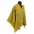 PONCZO CHUSTA Z HAFTEM, ŻÓŁTY MUSZTARDOWY ODCIEŃ, ROZMIAR UNIWERSALNY 42 - 56