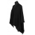 PONCZO CHUSTA Z HAFTEM, KOLOR CZARNY, ROZMIAR UNIWERSALNY 42 - 56