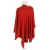 PONCZO, CHUSTA CZERWONA Z HAFTEM R. UNI 42 - 56