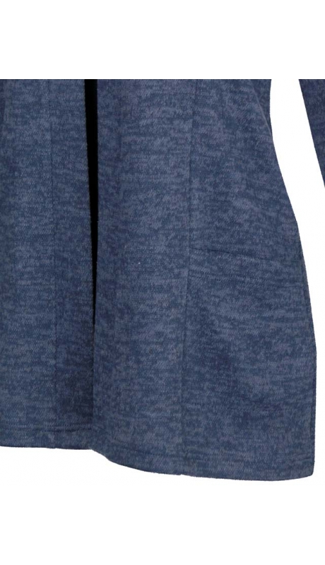 KARDIGAN WDZIANKO RODZAJ SWETRA GRANATOWY